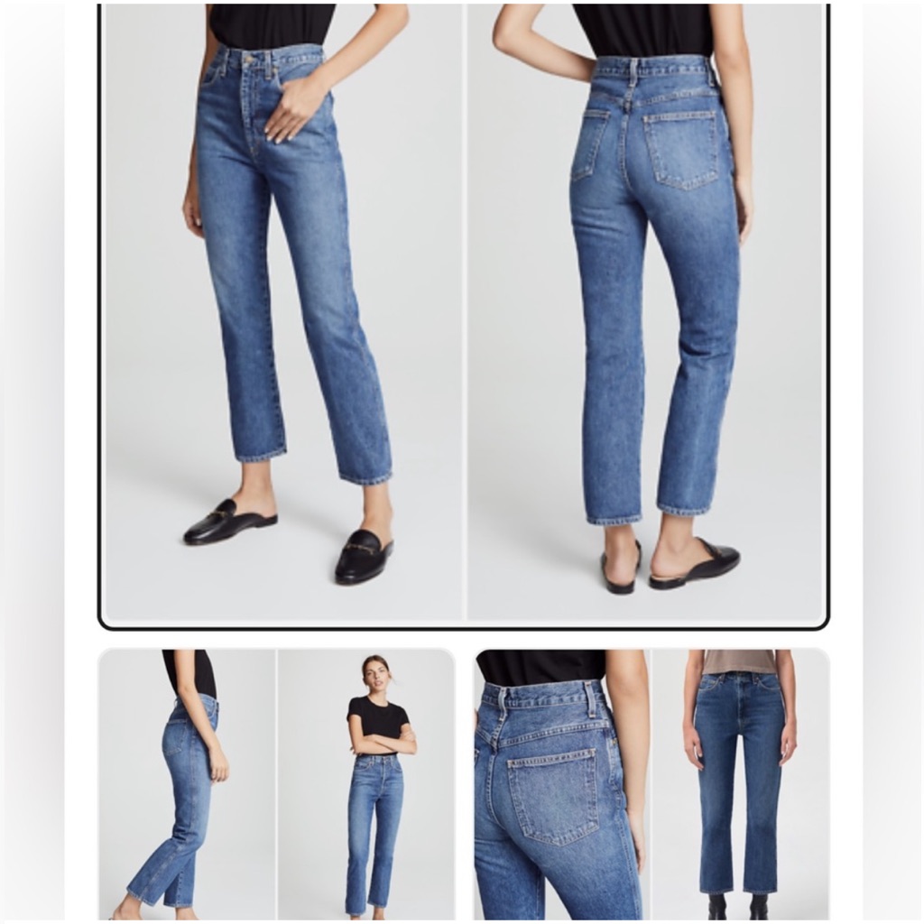 Nwt! Agolde Riley Jeans